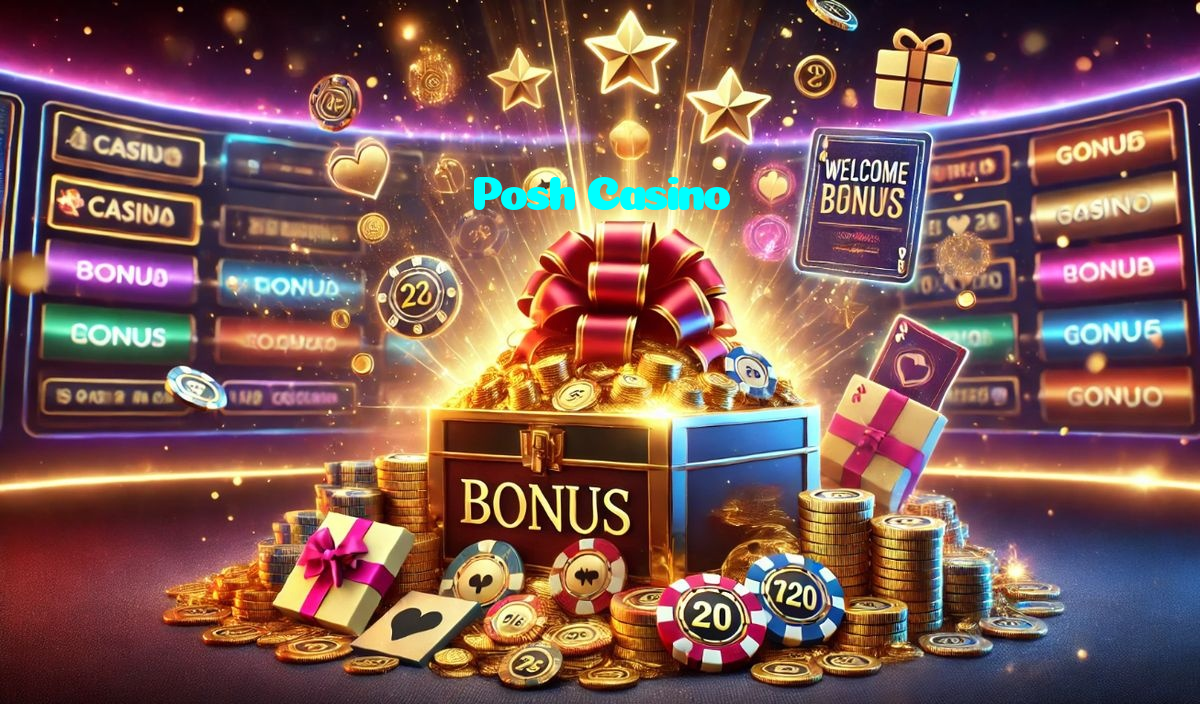 Posh Casino خوش آمدید بونس +600% پیشکش موبائل ایپ کے پروموشن سیکشن میں دکھائی دیتی ہے۔